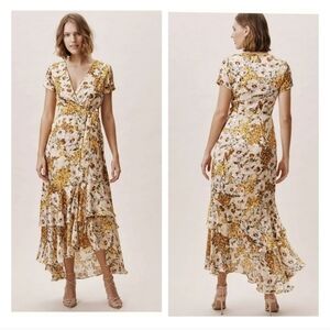 BHLDN Vone Tie floral dress size 6